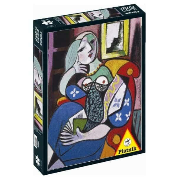 Apresentamos Puzzle 1000 peças Woman with a Book com o SKU 863414021 recomendado para + 12 anos