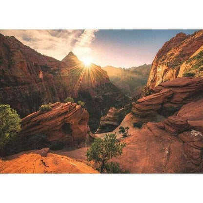 Presentamos Puzzle 1000 piezas Zion Canyon EE. UU. con el SKU 861675421 recomendado para + 14 años