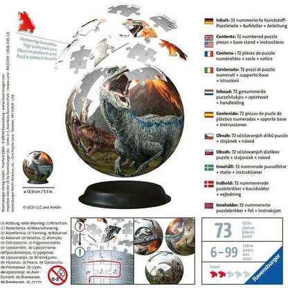 Presentamos Puzzle 3D Jurassic World con el SKU 231175722 recomendado para + 6 años