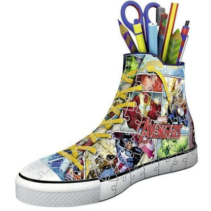 Presentamos Puzzle 3D Sneaker Avengers con el SKU 861211322 recomendado para + 3 años