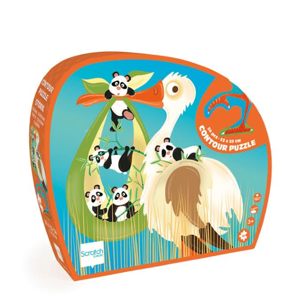 Apresentamos Puzzle Cegonha com o SKU 128112722 recomendado para + 3 anos