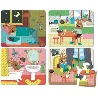 Presentamos Puzzle de Madera La casa con el SKU 26264321 recomendado para + 2 años