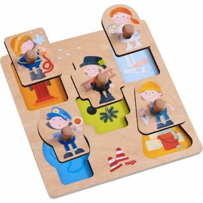 Presentamos Puzzle de Asas Profesiones con el SKU 810458821 recomendado para + 12 meses