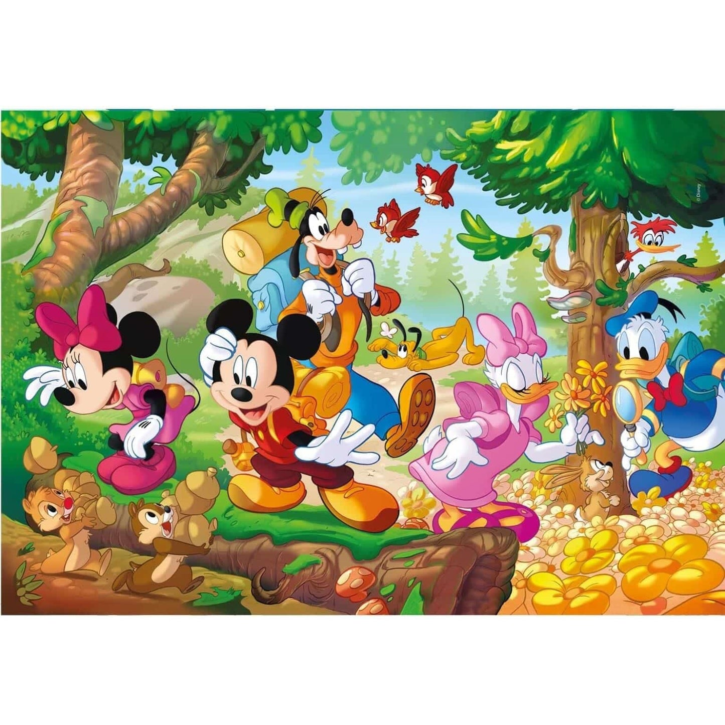 Apresentamos Puzzle Mickey e Amigos 3 x 48 peças com o SKU 552526624 recomendado para + 5 anos