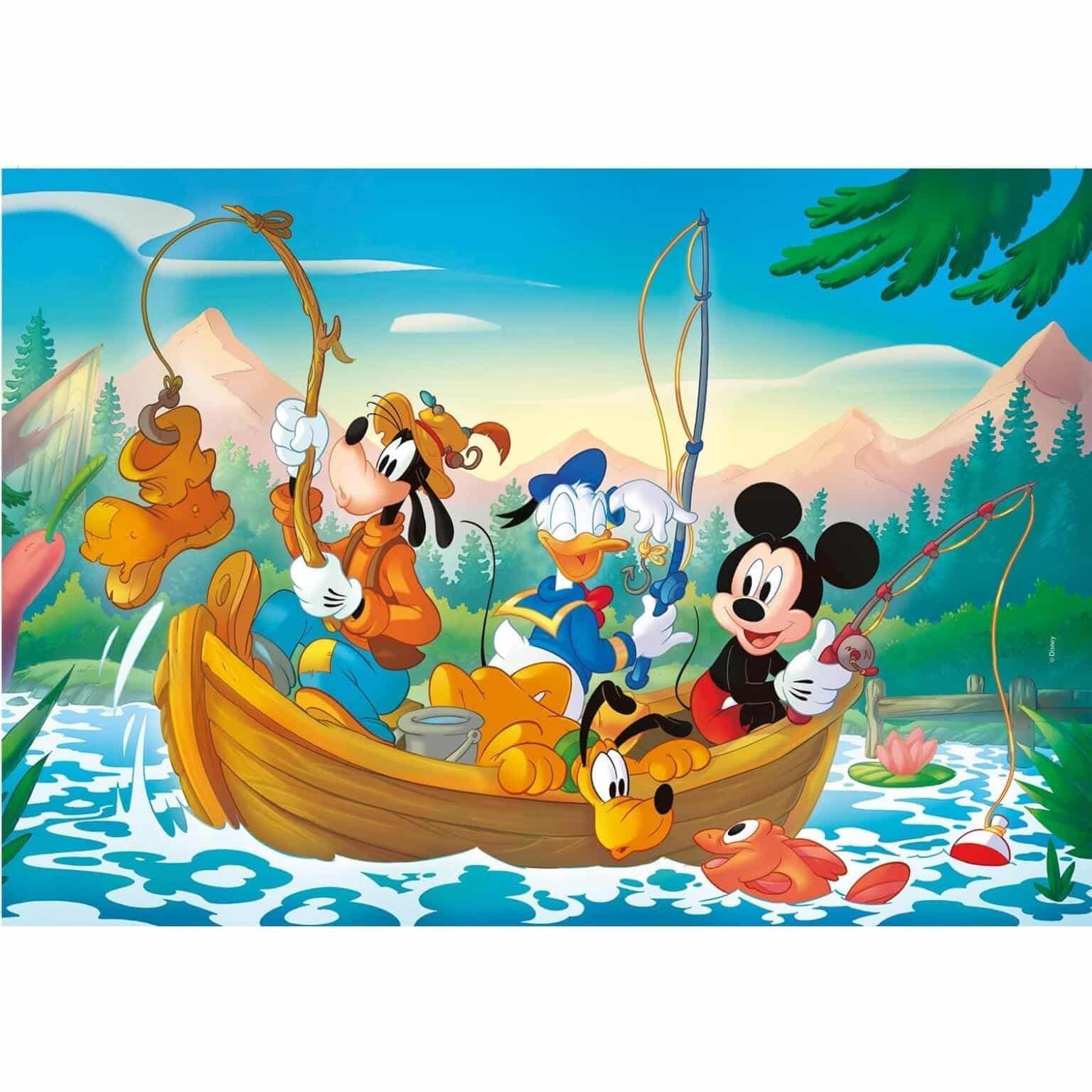 Apresentamos Puzzle Mickey e Amigos 3 x 48 peças com o SKU 552526624 recomendado para + 5 anos
