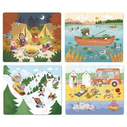Presentamos Puzzle Evolutivo Vacaciones con el SKU 26263421 recomendado para + 2 años