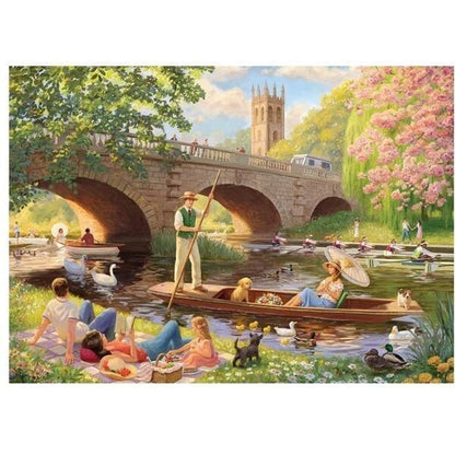 Presentamos Puzzle Falcon 1000 pzs - Boating on the River con el SKU 81134823 recomendado para + 12 años