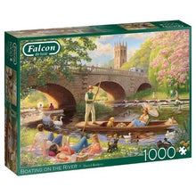 Apresentamos Puzzle Falcon 1000 pçs - Boating on the River com o SKU 81134823 recomendado para + 12 anos