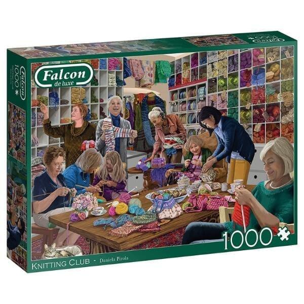 Apresentamos Puzzle Falcon 1000 pçs - Knitting Club com o SKU 81136923 recomendado para + 12 anos