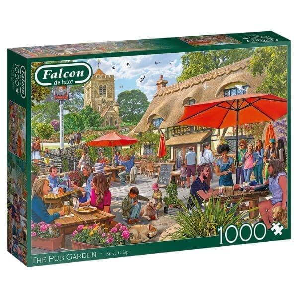 Apresentamos Puzzle Falcon 1000 pçs - The Pub Garden com o SKU 81136823 recomendado para + 12 anos