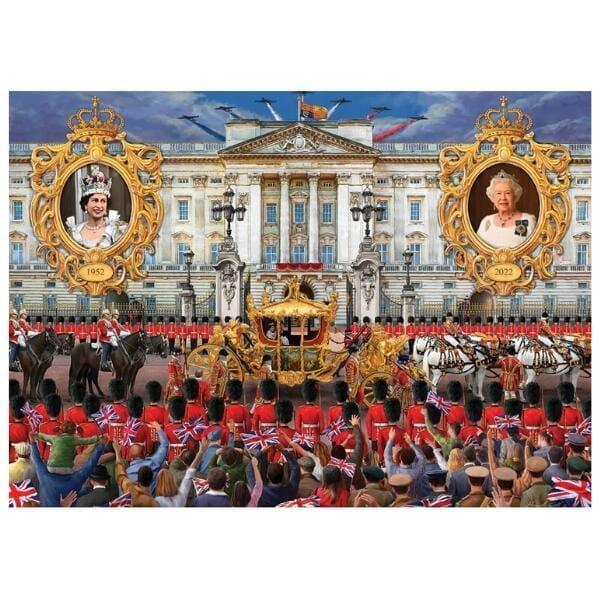 Apresentamos Puzzle Falcon 1000 pçs - The Queen’s Platinum Jubilee com o SKU 81137123 recomendado para + 12 anos