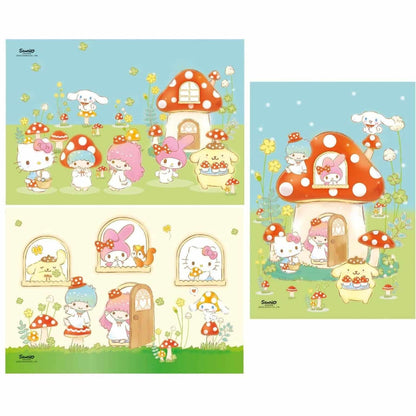 Presentamos Puzzle Hello Kitty 3 x 48 pzs con el SKU 855246621 recomendado para + 4 años