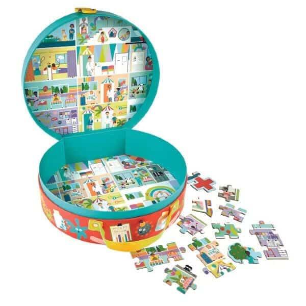 Apresentamos Puzzle Hospital 100 pçs com o SKU 70642722 recomendado para + 5 anos