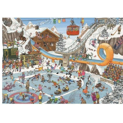 Presentamos Puzzle Jan Van Haasteren 1000 pzs - Winter Games con el SKU 81906523 recomendado para + 12 años