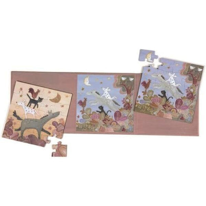 Presentamos Puzzle magnético - Músicos de Bremen con SKU 723070823 recomendado para + 3 años