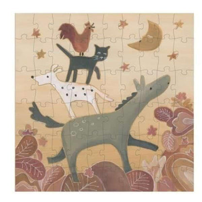 Presentamos Puzzle - Músicos de Bremen 60 piezas con SKU 727007923 recomendado para + 4 años