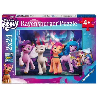 Presentamos Puzzle My Little Pony 2 x 24 piezas con el SKU 860523521 recomendado para + 4 años