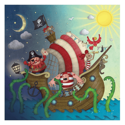 Presentamos Puzzle Piratas con el SKU 265399718 recomendado para + 2 años