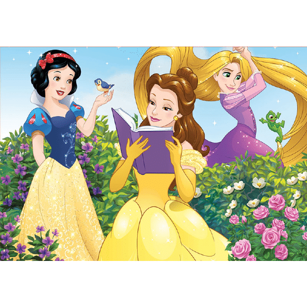 Apresentamos Puzzle Princesas Disney 100 pçs com o SKU 857167121 recomendado para + 3 anos