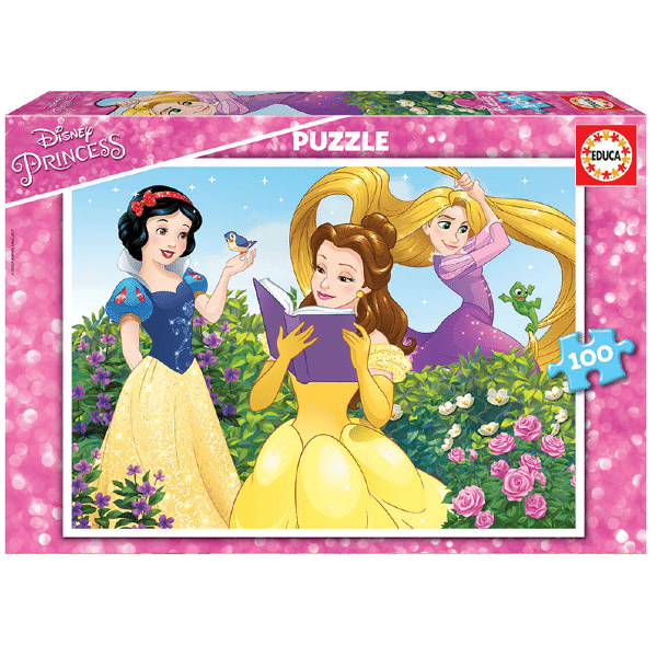 Apresentamos Puzzle Princesas Disney 100 pçs com o SKU 857167121 recomendado para + 3 anos