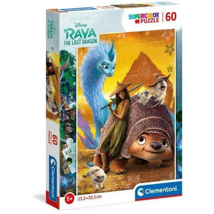 Presentamos Puzzle Raya y el último Dragón 60 pzs con el SKU 777004021 recomendado para + 5 años