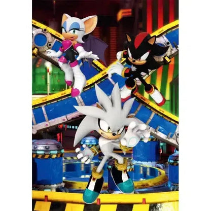 Presentamos Puzzle Sonic 3 x 48 piezas con el SKU 775280022 recomendado para + 4 años