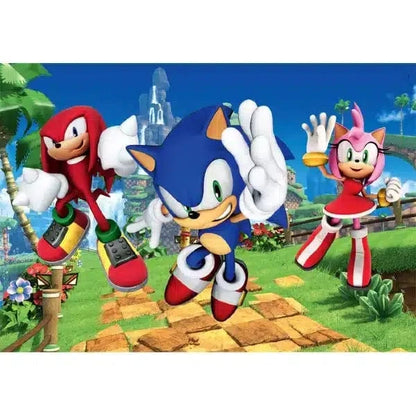 Presentamos Puzzle Sonic 3 x 48 piezas con el SKU 775280022 recomendado para + 4 años