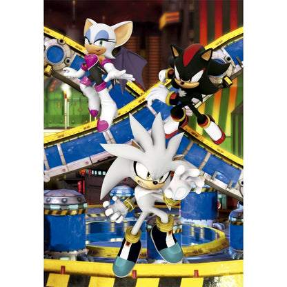 Presentamos Puzzle Sonic y Amigos 3 x 48 piezas con el SKU 552528024 recomendado para + 5 años