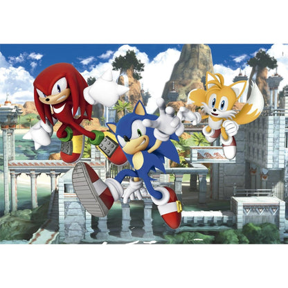 Presentamos Puzzle Sonic y Amigos 3 x 48 piezas con el SKU 552528024 recomendado para + 5 años