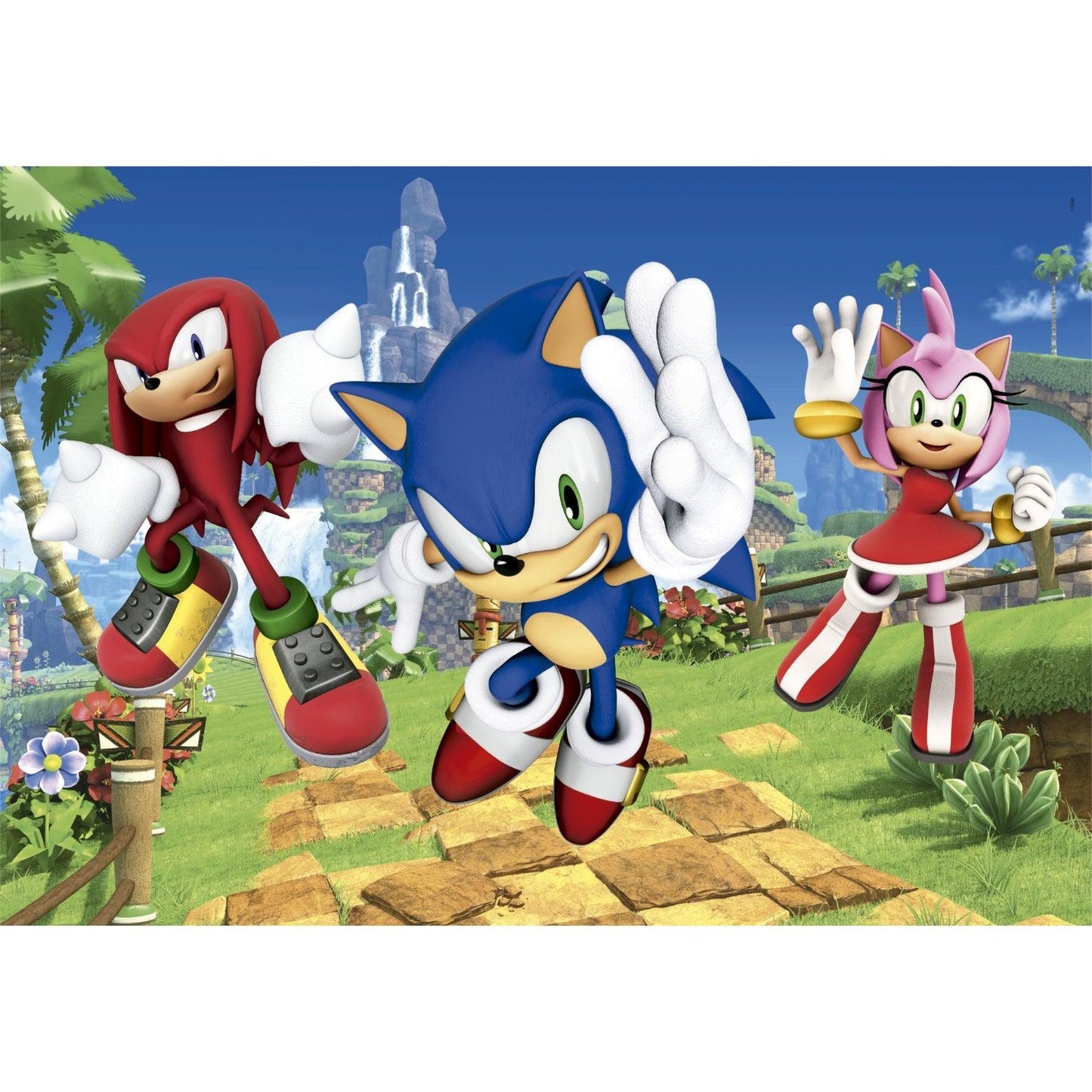 Apresentamos Puzzle Sonic e Amigos 3 x 48 peças com o SKU 552528024 recomendado para + 5 anos