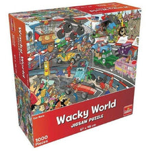 Apresentamos Puzzle Wacky World -Car Race com o SKU 841855621 recomendado para + 12 anos
