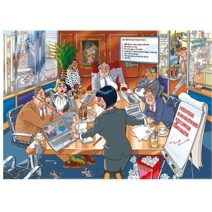 Presentamos Puzzle Wasgij? 1000 pzs - Business as Usual! con el SKU 82501323 recomendado para + 12 años