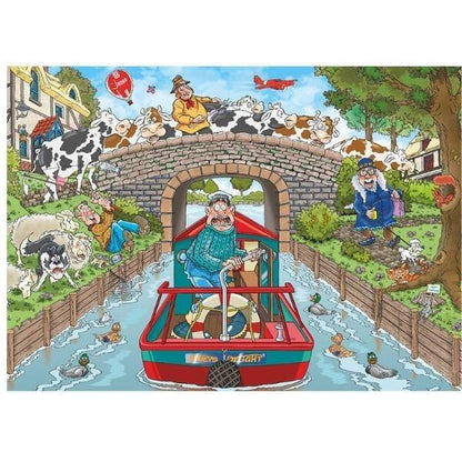 Presentamos Puzzle Wasgij? 1000 pzs - Calm on the Canal! con el SKU 81917323 recomendado para + 12 años