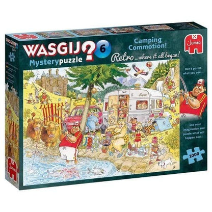 Presentamos Puzzle Wasgij? 1000 pzs - Camping Commotion! con el SKU 82501623 recomendado para + 12 años