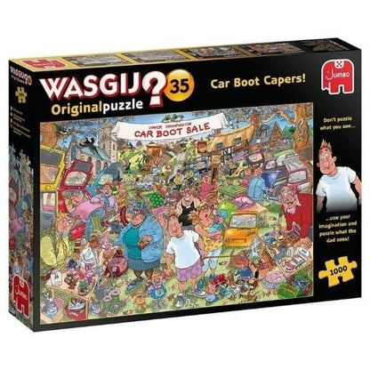 Presentamos Puzzle Wasgij? 1000 pzs - Car Boot Capers! con el SKU 81918423 recomendado para + 12 años