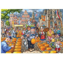 Apresentamos Puzzle Wasgij? 1000 pçs - Market Meltdown com o SKU 82501023 recomendado para + 12 anos