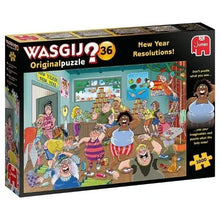 Apresentamos Puzzle Wasgij? 1000 pcs - New Year Resolutions com o SKU 82500023 recomendado para + 12 anos