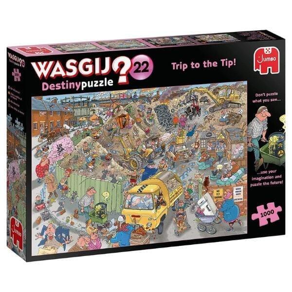 Apresentamos Puzzle Wasgij? 1000 pçs - Trip to the Tip! com o SKU 82500123 recomendado para + 12 anos
