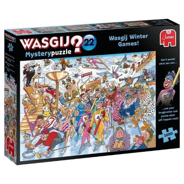 Puzzle Wasgij? 1000 pçs - Winter Games - Brincatoys