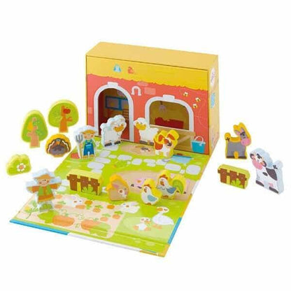 Presentamos Granja de madera con la SKU 618285515 recomendado para + 12 meses