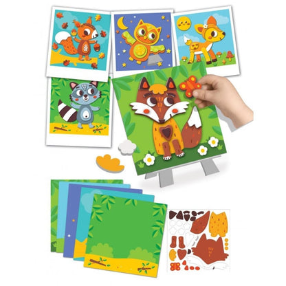 Presentamos Retratos 3D de animales del bosque con el SKU 711406523 recomendado para + 3 años