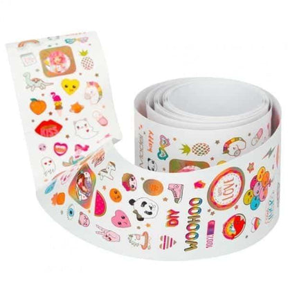 Presentamos Rollo de pegatinas con el SKU 250685623 recomendado para + 6 años