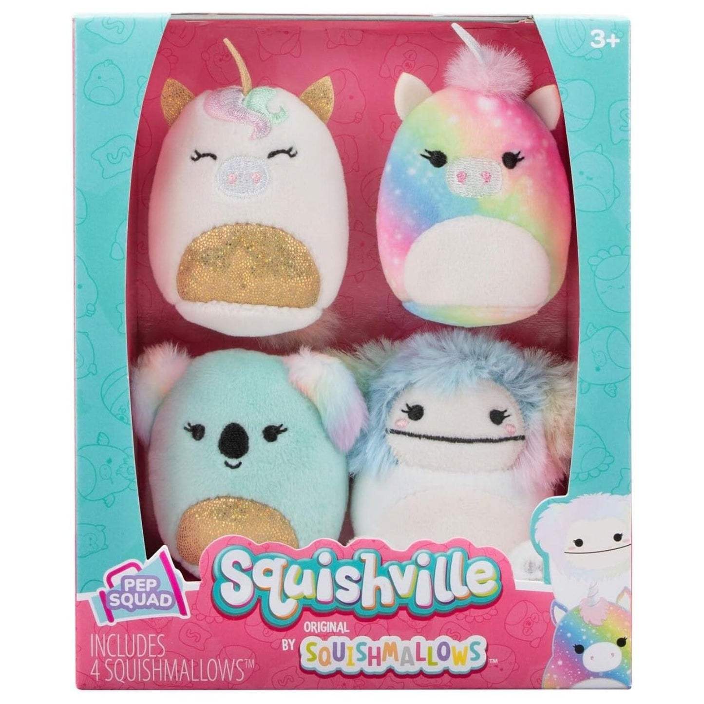 Apresentamos Squishville Mini Squishmallows - Cheer Squad com o SKU 23046824 recomendado para + 3 anos