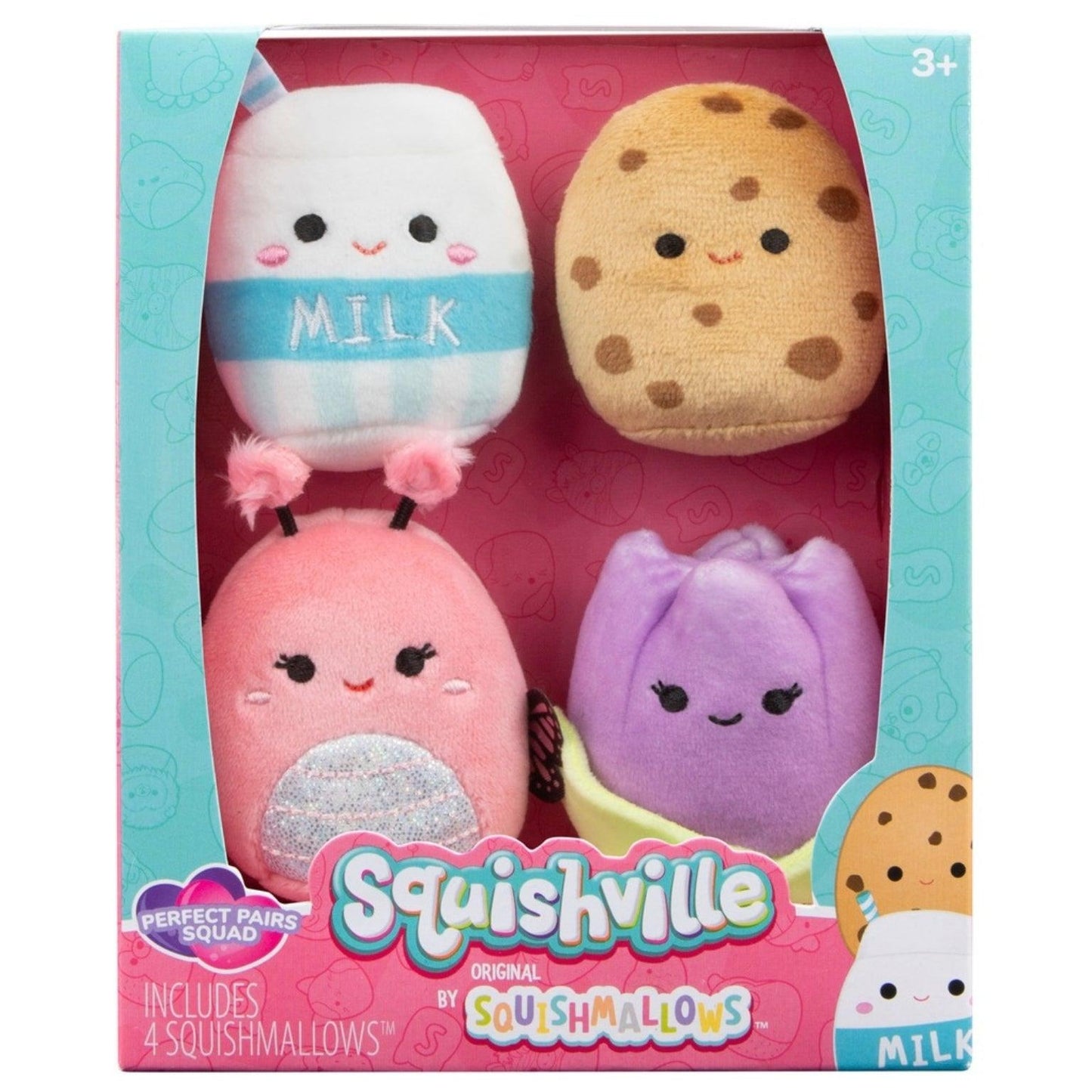 Apresentamos Squishville Mini Squishmallows – Dream Couple Squad com o SKU 23047124 recomendado para + 3 anos