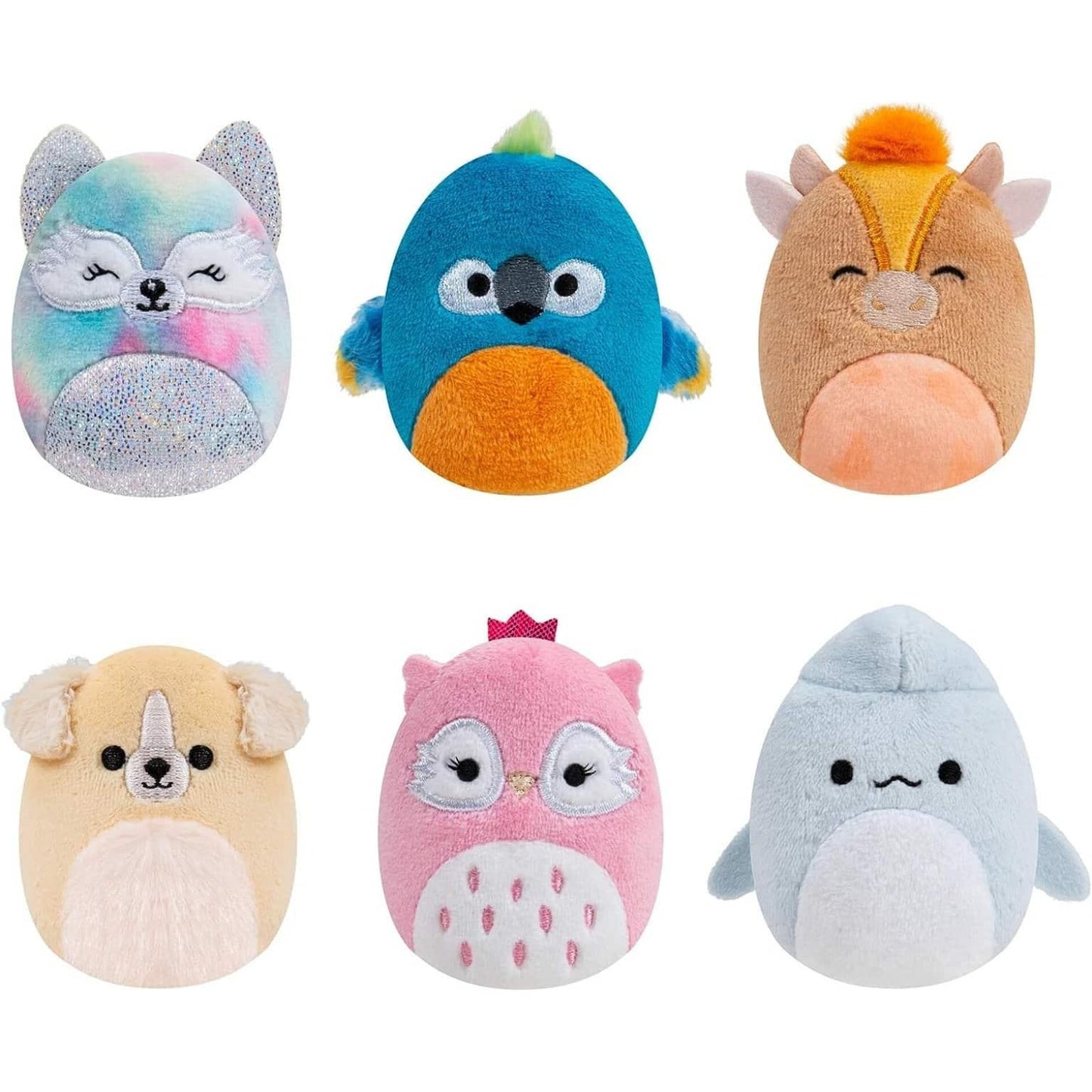 Apresentamos Squishville Mini Squishmallows Esquadrão do Quadro de Honra com o SKU 23047224 recomendado para + 3 anos