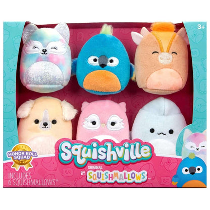 Presentamos Squishville Mini Squishmallows Escuadrón del Cuadro de Honor con el SKU 23047224 recomendado para + 3 años