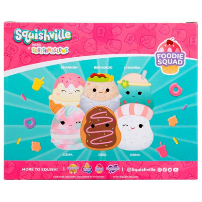 Presentamos Squishville Mini Squishmallows Escuadrón Gastronómico con el SKU 23047424 recomendado para + 3 años