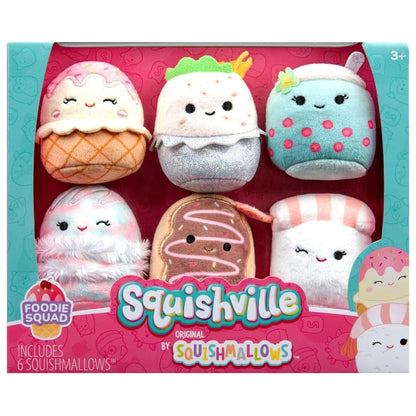 Presentamos Squishville Mini Squishmallows Escuadrón Gastronómico con el SKU 23047424 recomendado para + 3 años