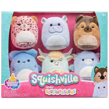 Presentamos Squishville Mini Squishmallows Escuadrón Universitario con el SKU 23047324 recomendado para + 3 años