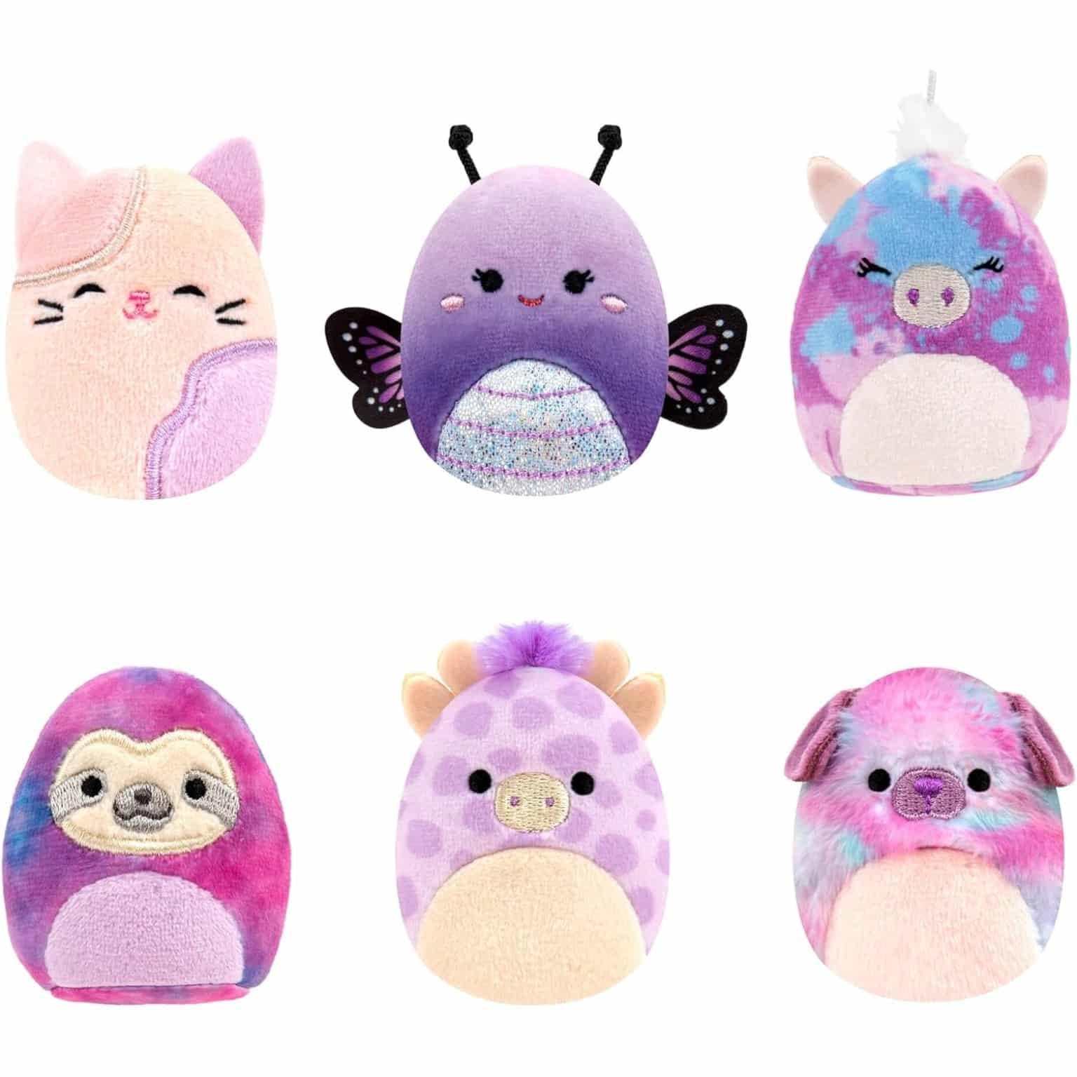 Squishville Mini Squishmallows - Esquadrão Violeta - Brincatoys